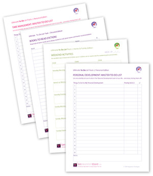 Free Printable To-Do Lists | Get Organized Wizard