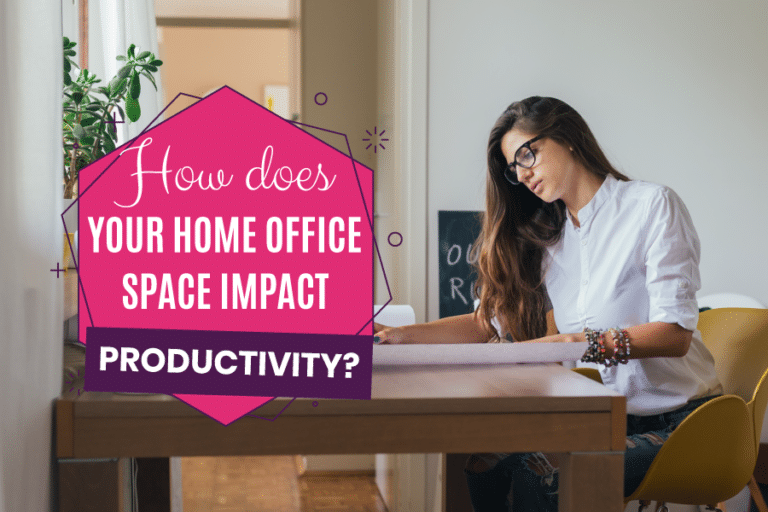 How Does Your Home Office Space Impact Productivity? | Get Organized Wizard