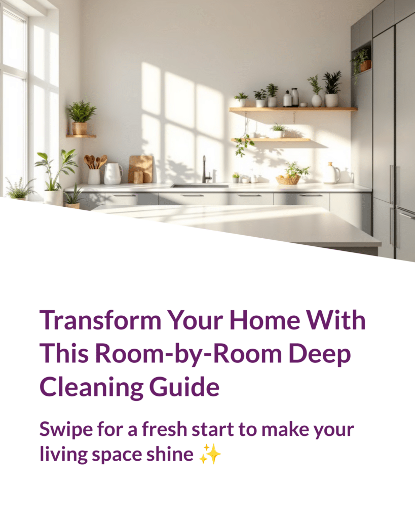 1 Transform Your Home With This Room by Room Deep Cleaning Guide