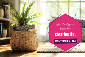 The Pre-Spring Declutter – Clearing Out Winter Clutter